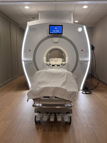 New GE 1.5T Artist EVO MRI system