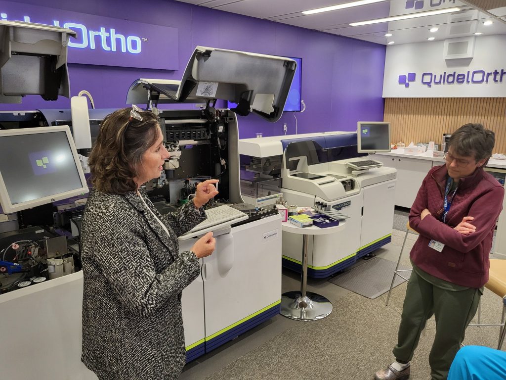 QO Diagnostics visits NCH