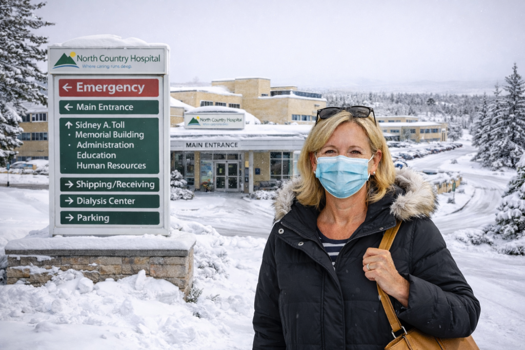 North Country Hospital Encourages Mask Use as Flu Cases Increase